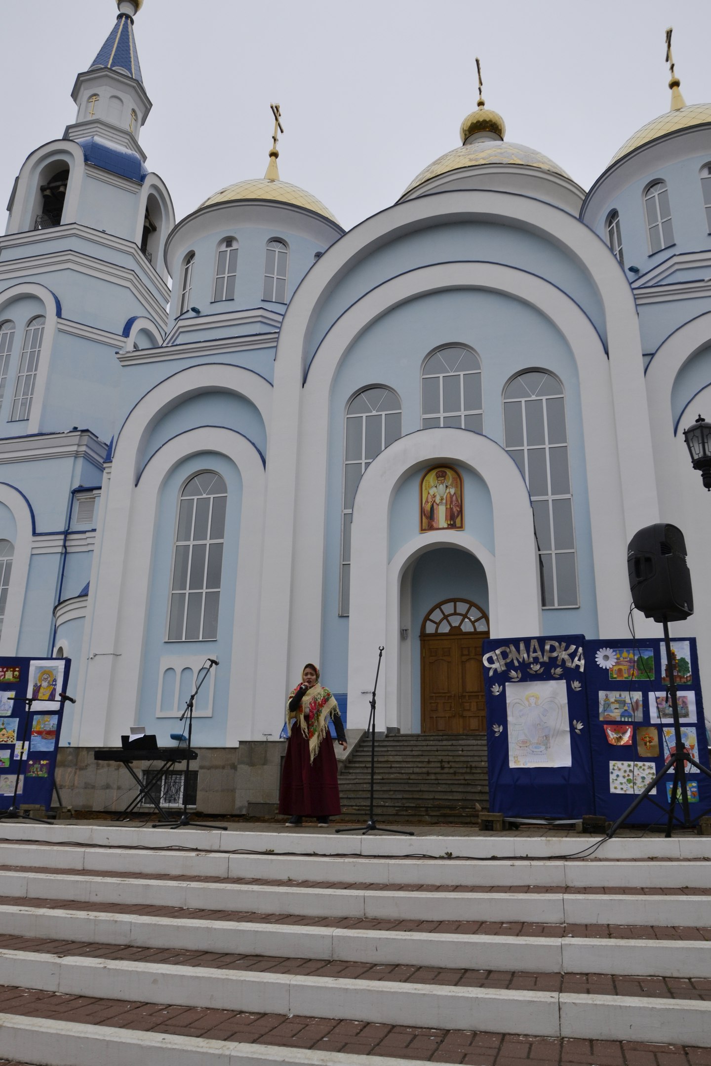 Православная выставка-ярмарка в престольный праздник Архиерейского подворья Казанской иконы Божией Матери г.Саранск